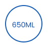 Tigela de papel de embalagem degradável descartável 650ML icon