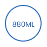 Tigela de papel retangular biodegradável descartável 880ML icon